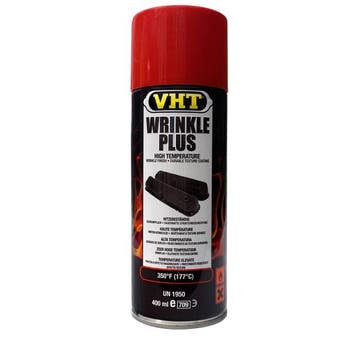 VHT Wrinkle Plus Coating (KRIMPLAK) Rood (VHT COATINGS), Verzenden, Nieuw