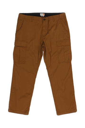 Timberland Broek in maat W42 L32 Groen, Verzenden, Zo goed als nieuw, Overige kleuren, Timberland