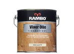 Rambo Vloerolie Transparant - Blank - 2,5 liter (Rambo Olie), Overige kleuren, Nieuw, Beits, Ophalen of Verzenden