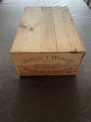 1986 Chateau LEvangile - Pomerol - 12 Flessen (0.75 liter), Verzamelen, Nieuw