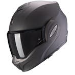 Scorpion Exo-Tech Evo Solid Mat Anthraciet Systeemhelm, Motoren, Kleding | Motorhelmen, Systeemhelm, XXL, Nieuw met kaartje, Overige merken