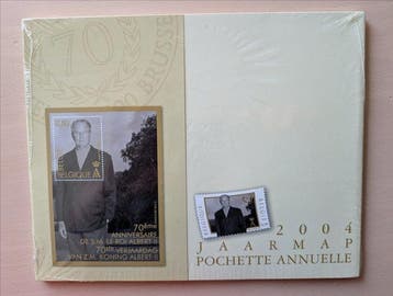 België 2004 - België - Belgie - De jaarlijkse pochette in de, Gestempeld