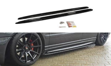 Zijskirts Diffusers Audi S4 B5 Glanzend Zwart, Ophalen of Verzenden, Nieuw
