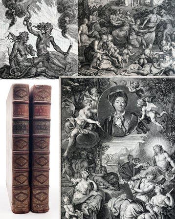 Fontenelle - Oeuvres Diverses de M. de Fontenelle - 1728