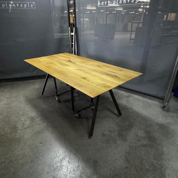 bert plantagie Parade Eettafel, 100 tot 150 cm, Eikenhout, Ophalen of Verzenden, Zo goed als nieuw