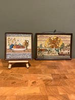 Tegel (2) - De Porceleyne Fles, Delft - J.H. Schuilenburg -, Antiek en Kunst