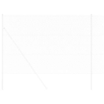 vidaXL Hexagon Hek 10 x 1,5 m Verzinkt staal zilver, Verzenden, Nieuw, IJzer