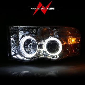 ANZO 2002-2005 Dodge Ram 1500 Projector Headlights w/ Halo, Ophalen of Verzenden, Nieuw