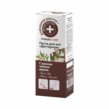 Natuurlijke teer voetpasta, met tea tree etherische olie,, Nieuw