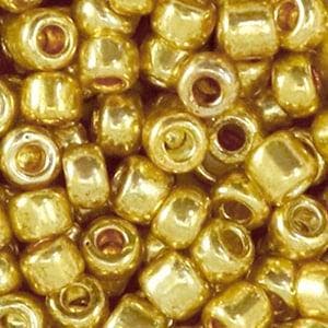 20 gram Glaskralen Rocailles 6/0 (ca. 4 mm) – metallic sh., Ophalen of Verzenden, Nieuw, Kraal