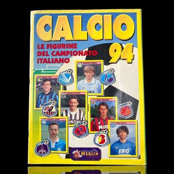 1994 Merlin Original edition, Calcio 94 Sticker Album, Nieuw