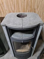 PRACHTIGE SPEKSTEEN HOUTKACHEL TOP MERK HARK, Huis en Inrichting, Kachels, Ophalen, Gebruikt, Houtkachel, Vrijstaand