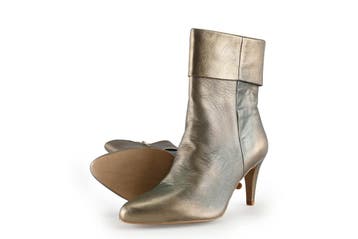 Manfield Laarzen in maat 39 Goud, Hoge laarzen, Overige kleuren, Verzenden, Manfield