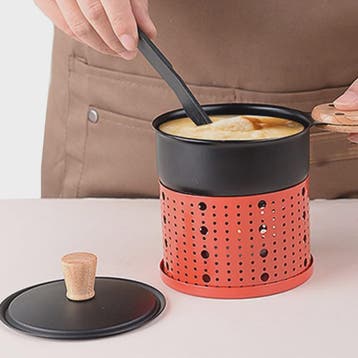 Compacte Kaasfondue & Raclette Set - Smeltkaas, Chocolade &, Verzenden, Nieuw