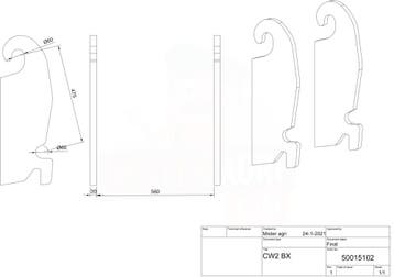 CW30BX standaard - 30mm (Werktuigen), Ophalen of Verzenden