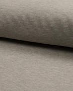 Jersey Rib Grey Melange, Nieuw, Grijs