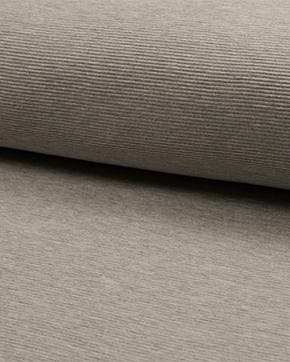 Jersey Rib Grey Melange, Hobby en Vrije tijd, Stoffen en Lappen, Grijs, Nieuw