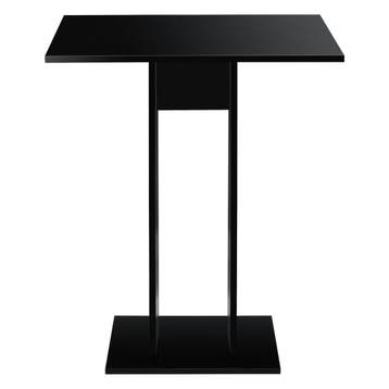 Design eettafel Lindesnes vierkant 65x65x78 zwart hoogglans, Huis en Inrichting, Tafels | Eettafels, Verzenden, Nieuw
