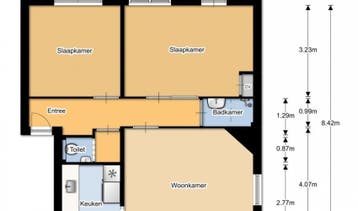 Te Huur 3 Kamer Appartement Eksterlaan In Haarlem, Huizen en Kamers, Direct bij eigenaar, Noord-Holland, Appartement, Haarlem
