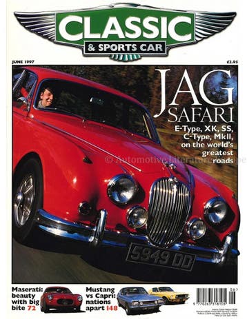 1997 CLASSIC AND SPORTSCAR MAGAZINE (06) JUNI ENGELS, Nieuw, Author