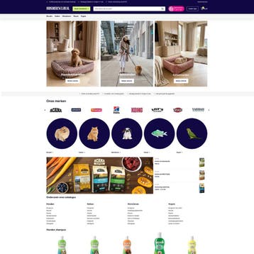 Start je eigen dierenwebshop | volledig gebouwd €1.495