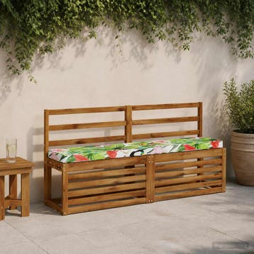 vidaXL 2-delige Bankkussens VUGHT 2 pcs 100% Polyester, Verzenden, Nieuw, Meerkleurig