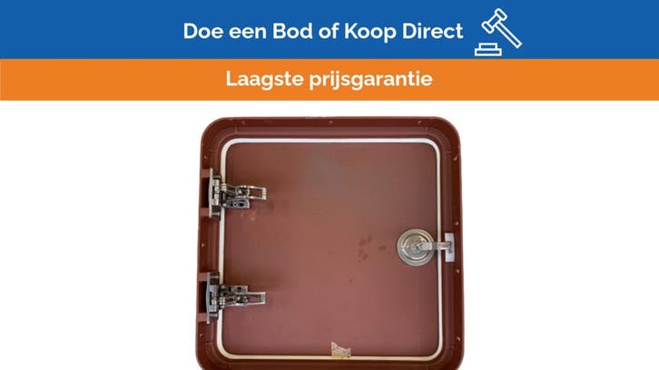 Bieden: CRN High-Quality Marine Hinged Metal, Watersport en Boten, Bootonderdelen, Kombuis en Sanitair, Nieuw, Zeilboot of Motorboot