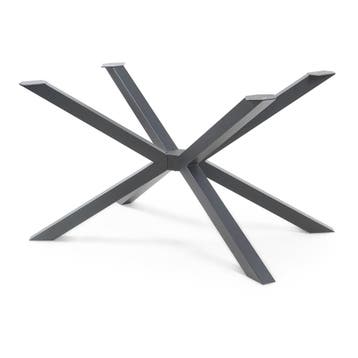 Tafelonderstel Bemeenel 120x75x72 cm zwart [en.casa], Verzenden, Nieuw