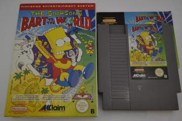 The Simpsons - Bart VS. The World (NES FRA CIB), 1 speler, Verzenden, Zo goed als nieuw