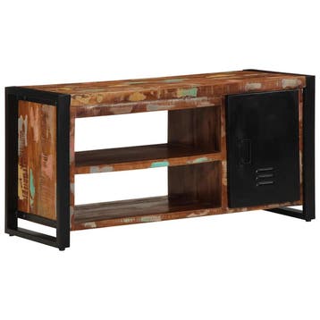 vidaXL Schoenenbank Multikleur 100 x 40 x 50 cm, Verzenden, Nieuw
