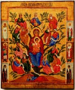 Icoon - Russisch-orthodoxe icoon De Levensboom van