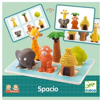 Djeco Eduludo Jungledieren Inzicht Spel, Verzenden, Nieuw