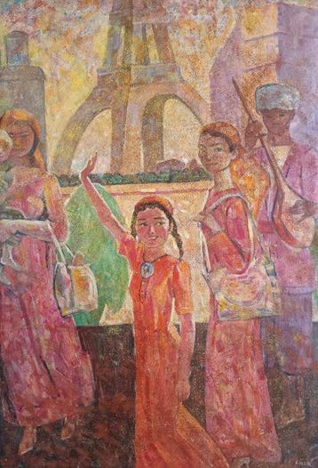 Mukhamet Aman Baga (1948-2005) - Guest of Paris