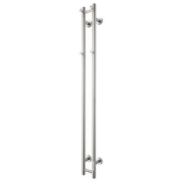 Elektrische Radiator TVS ELDO 2 Edelstaal met Timer 140x13.5, Ophalen of Verzenden, Nieuw, Overige typen