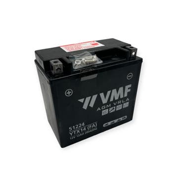 Accu Powersport VMF YTX14 12Ah (NTX14/ FTX14), Verzenden, Nieuw