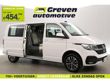 Volkswagen Transporter 2.0 TDI L2H1 150PK | Dubbele Cabine, Automaat, Euro 6, Volkswagen, Wit