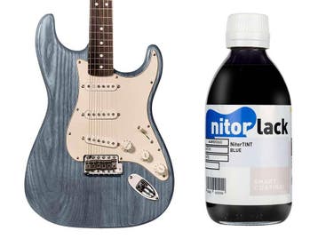NitorLACK N480060112 NitorTINT Kleurstof Blauw – 250ml Fles, Doe-het-zelf en Verbouw, Ophalen of Verzenden, Nieuw