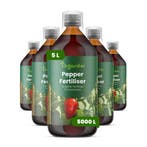 Vloeibare paprikamest - Set 5x1 liter, Verzenden, Mest