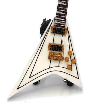 Miniatuur replica Jackson gitaar Randy Rhoads Ozzy Osbourne, Ophalen of Verzenden, Nieuw, Pop, Beeldje of Miniatuur