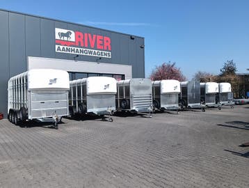 Ifor Williams veetrailers midden Nederland UIT VOORRAAD, Nieuw
