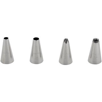 Wilton Spuitmondje Set/4 #010 #012 #021 #032, Verzenden, Nieuw