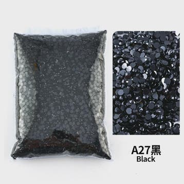 Resin Strass Steentjes Platte Achterkant - 2-6mm - Nail Art, Verzenden, Nieuw