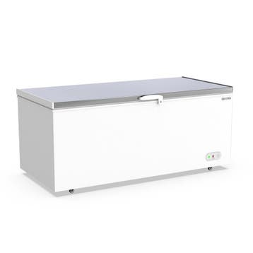 Sibero 650L Vrieskist Wit/RVS -18°C/-24°C 1810x765x840mm RVS, Ophalen of Verzenden, Nieuw in verpakking, Koelen en Vriezen