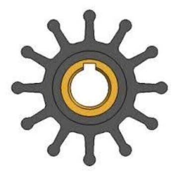 Impeller Westerbeke: 33100, 33112, 11764, Ophalen of Verzenden, Nieuw, Motor en Techniek, Zeilboot of Motorboot