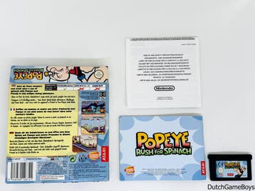 Gameboy Advance / GBA - Popeye - Rush For Spinach - EUR, Spelcomputers en Games, Verzenden, Gebruikt