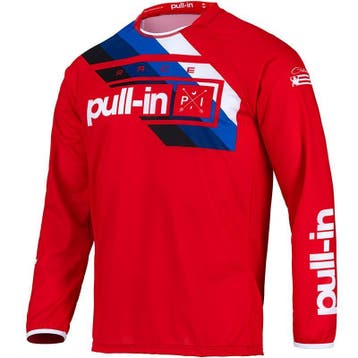 Cross shirt Pull In Challenger Race 2022  Rood - MAAT L, Motoren, Pull-in, Motorcrosskleding, Nieuw met kaartje, Heren