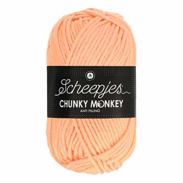 Scheepjes Chunky Monkey 100g - 1026 Peach, Verzenden, Nieuw