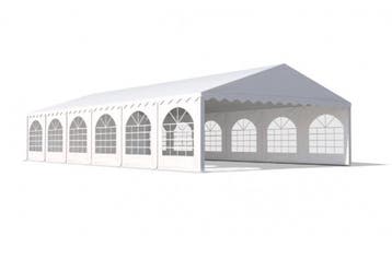 Professionele Partytent PVC 8x12x2,6 mtr in Wit (8x12 meter), Verzenden, Nieuw, 2 meter of meer, Partytent