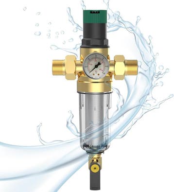 Drukverloopklep 3/4 inch met Manometer | Tweedekansje OP=OP, Ophalen of Verzenden, Zo goed als nieuw, Overige typen