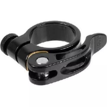 Zoom Zadelpenklem met snelspanner - 35 mm - zwart - alumi..., Fietsen en Brommers, Fietsonderdelen, Ophalen of Verzenden, Nieuw